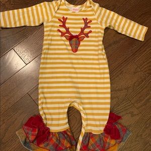 Ric Rac & Ruffles 6-9 month romper.